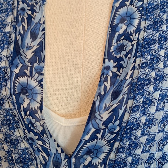 Joie Dress with attached long Cotton Slip, size XS - Picture 6 of 16